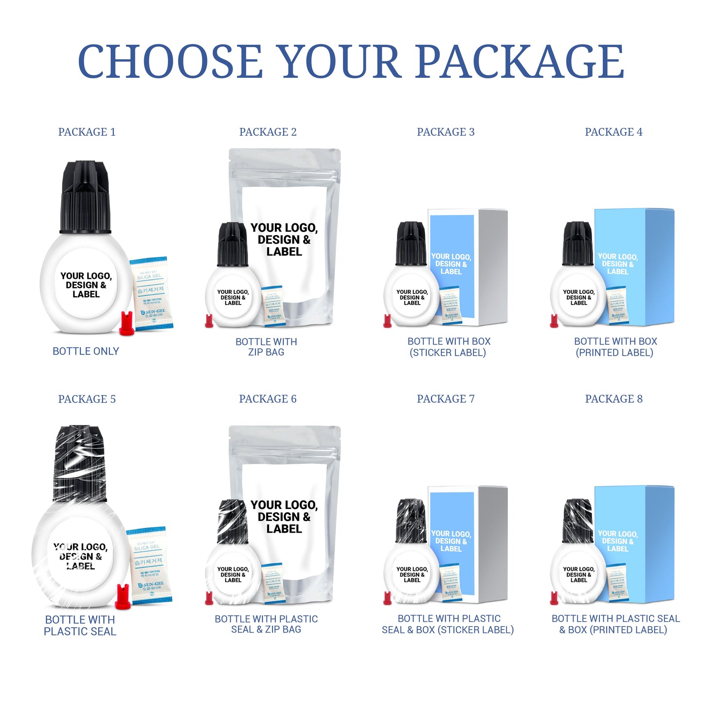 Eyelash Glue Type TS (Clear glue)